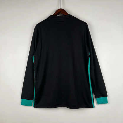 2017/2018 Retro Long Sleeve Real Madrid Away Football Shirt1:1