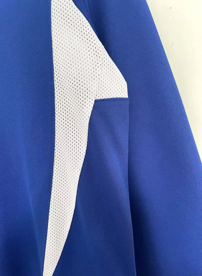 2002 Retro Long Sleeve Brazil Away Soccer Jersey Shirt 1:1