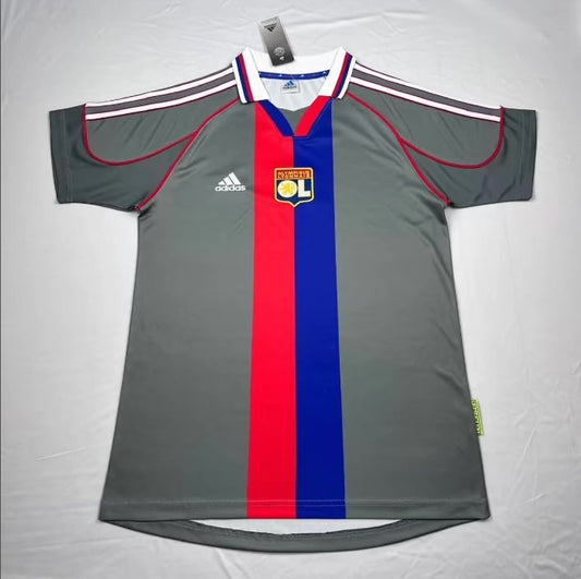 2000-2001 Retro Lyonnais Away Football Shirt 1:1