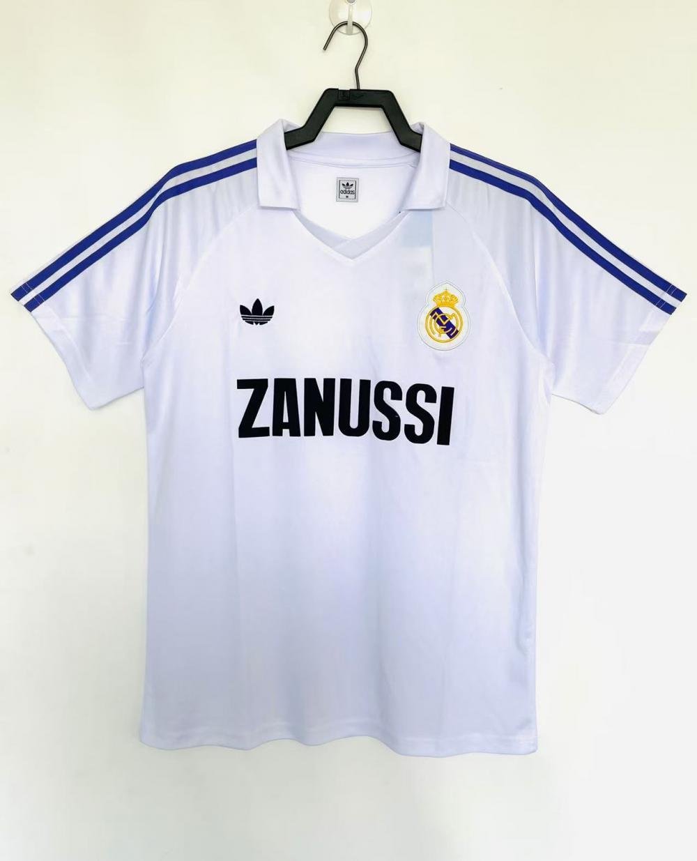 1984/1985 Retro Real Madrid Home Soccer Jersey 1:1