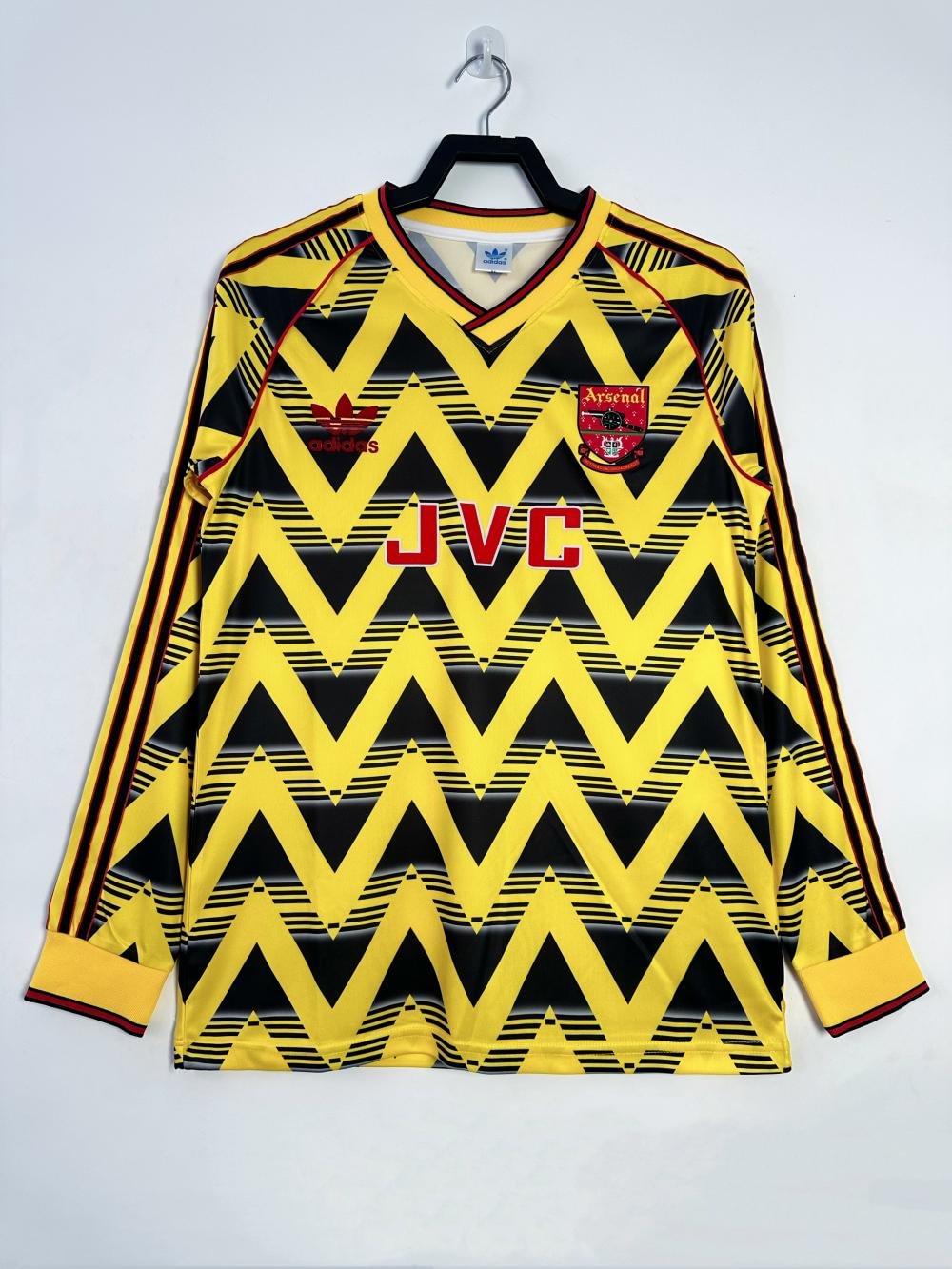 1991/1993 Retro Long Sleeve Arsenal Away Football Shirt 1:1