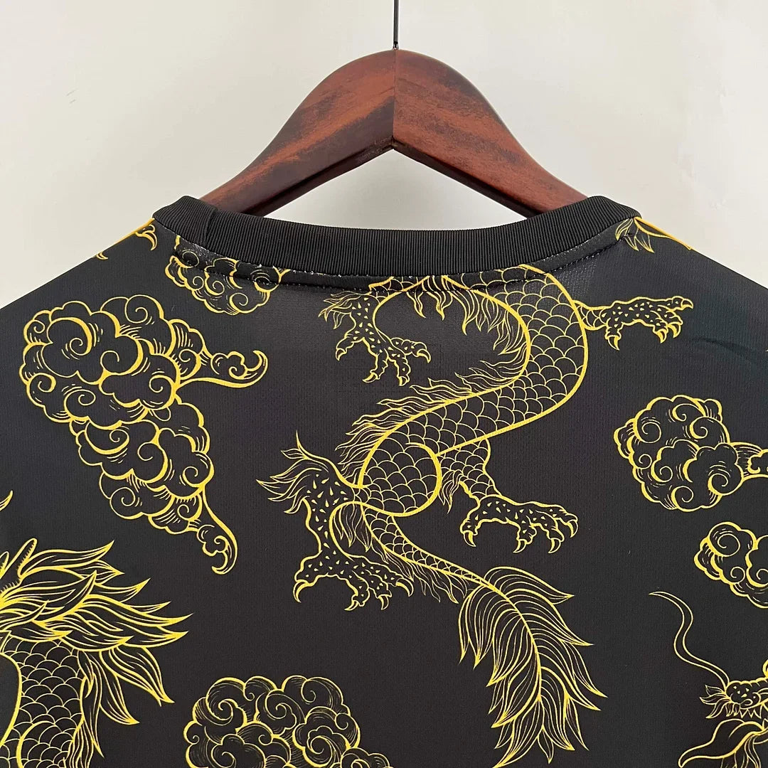 2023/2024 Real Madrid Special Edition Gold Dragon Football Shirt1:1