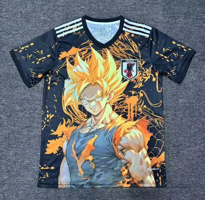 2024/2025 Japan Super Saiyan Yellow Football Jersey 1:1