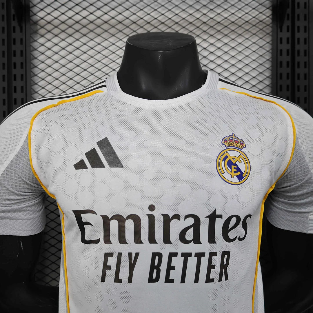 2025/2026 Player Version Real Madrid Home Football Jersey 1:1