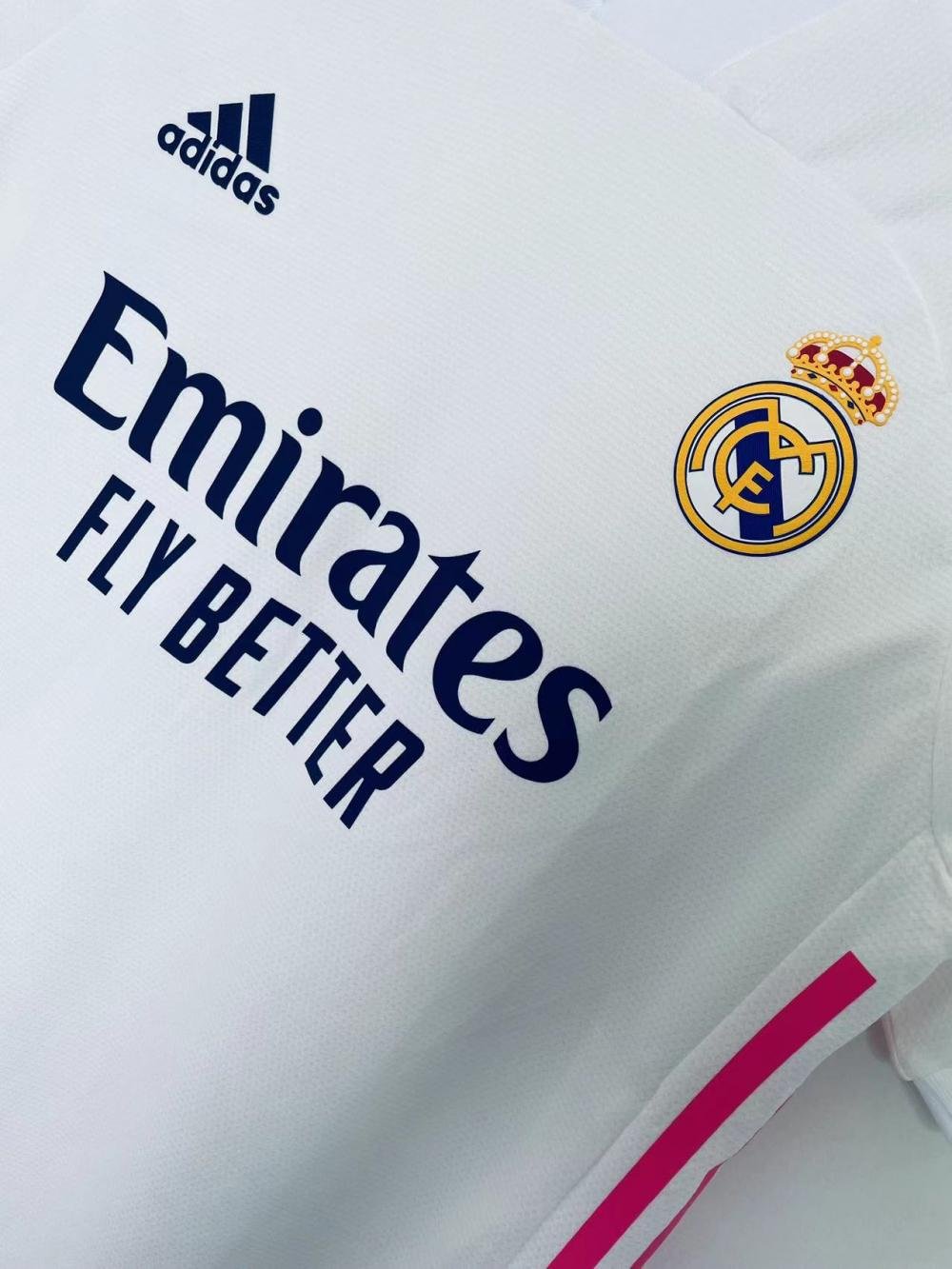 2020/2021 Retro Real Madrid Home Soccer Jersey 1:1