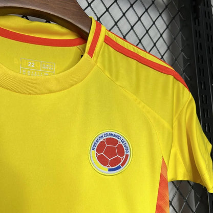 2024-2025 Colombia National Home Football Shirt 1:1 Kids Size