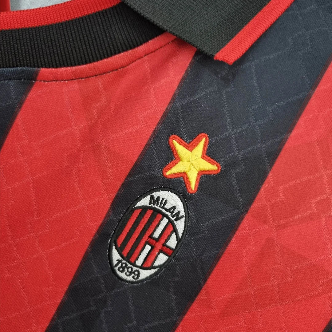 1995/1996 Retro AC Milan Home Football Shirt 1:1