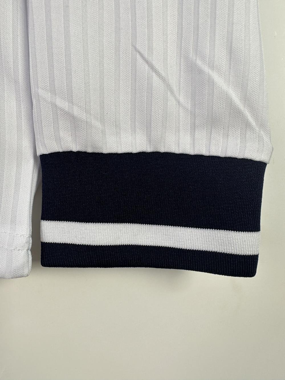 1998 Retro Long Sleeve England Home Soccer Jersey 1:1