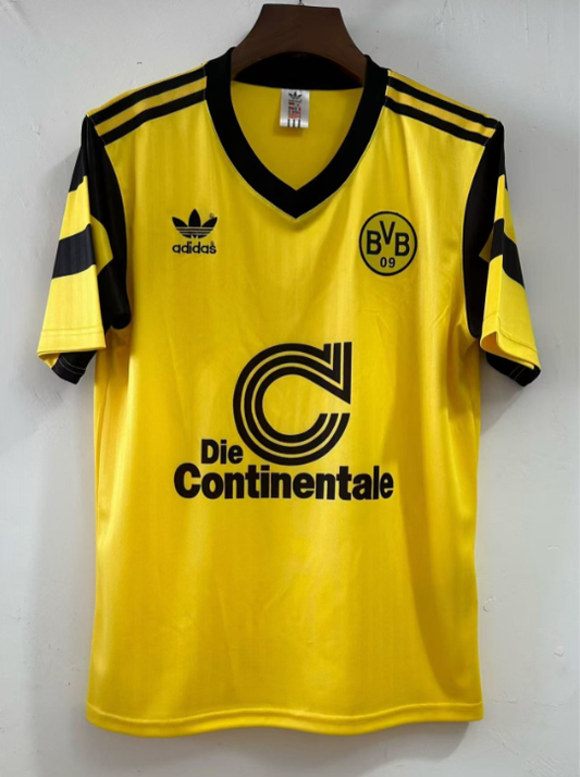 1990 Retro Dortmund Home Football Shirt 1:1