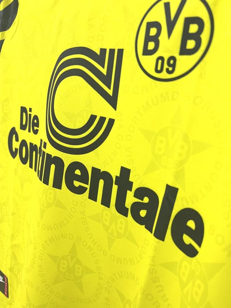 1994-1995 Retro Dortmund Home Football Shirt 1:1