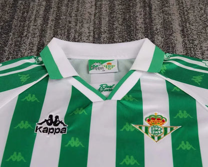 1995-1997 Retro Real Betis Home Football Shirt 1:1 Quality Kids Size