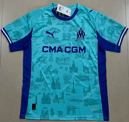 2025/2026 Olympique de Marseille Fifth Away Football Jersey 1:1