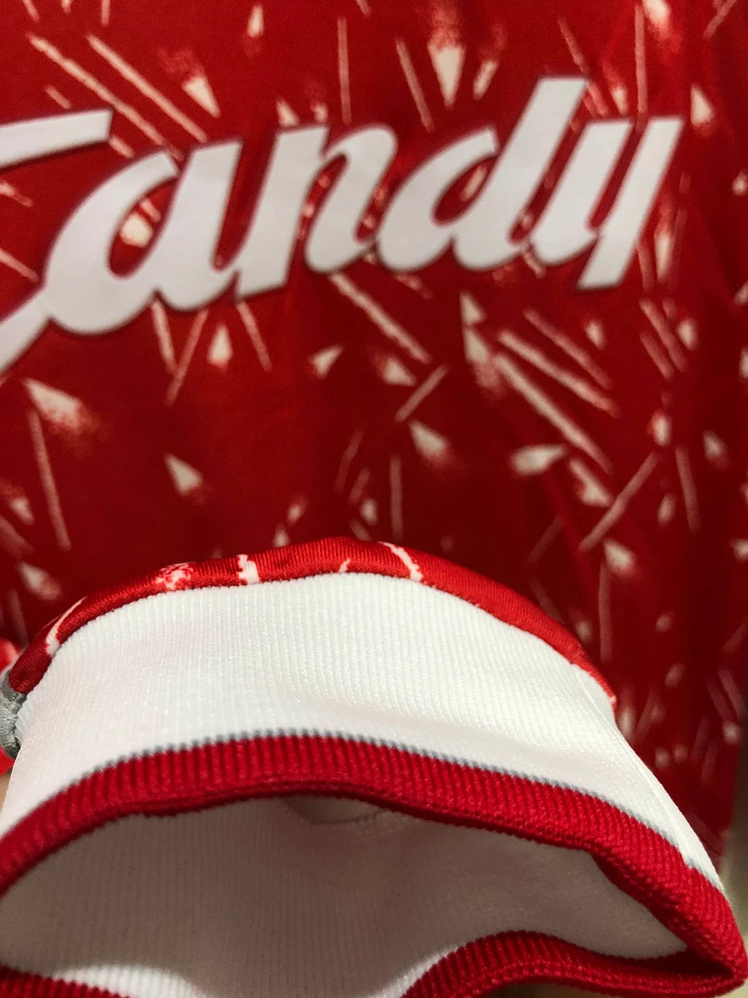 1989/1991 Retro Long Sleeve Liverpool Home Football Shirt 1:1