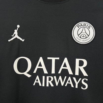 2025/2026 Psg Paris Saint-Germain Third Away Black Football Jersey 1:1
