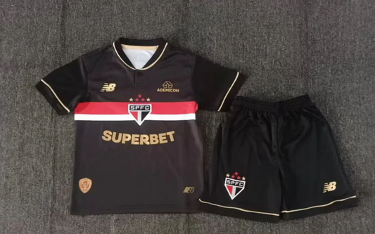 2025/2026 S?o Paulo Third Away Football Jersey 1:1 Kids Size