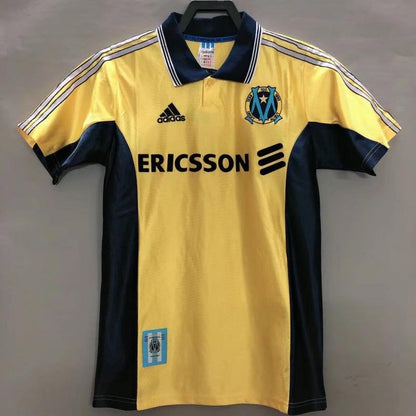 1998-1999 Retro Olympique de Marseille Third Away Football Jersey 1:1