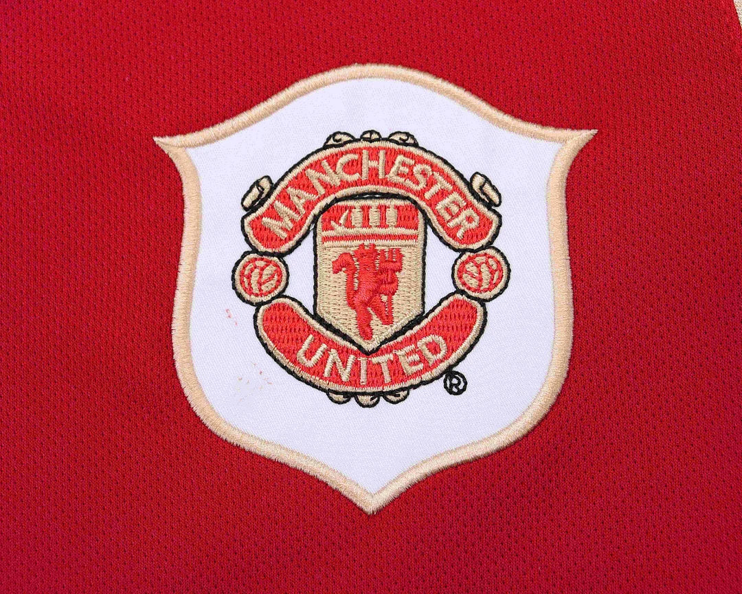2006-2007 Retro Manchester United Home Football Shirt 1:1 Kids Size