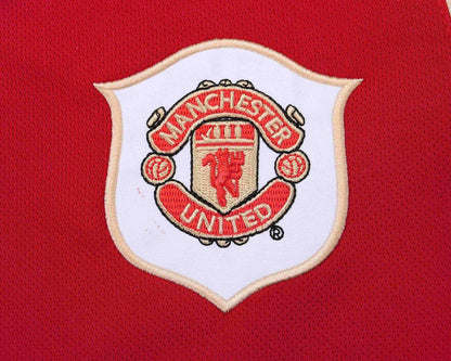 2006-2007 Retro Manchester United Home Football Shirt 1:1 Kids Size