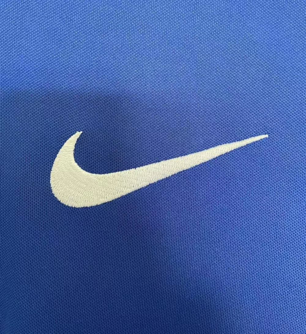 2002 Retro Long Sleeve Brazil Away Soccer Jersey Shirt 1:1