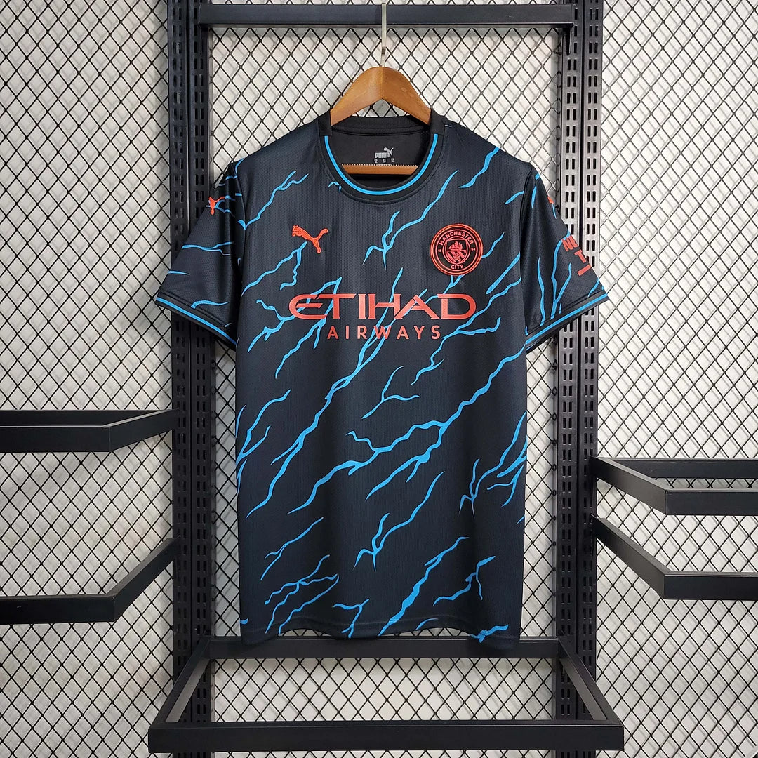 2023/2024 Manchester City Third Away Football Shirt 1:1