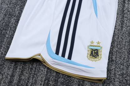 2006 Retro Argentina National Team Away Football Jersey 1:1 Kids Size