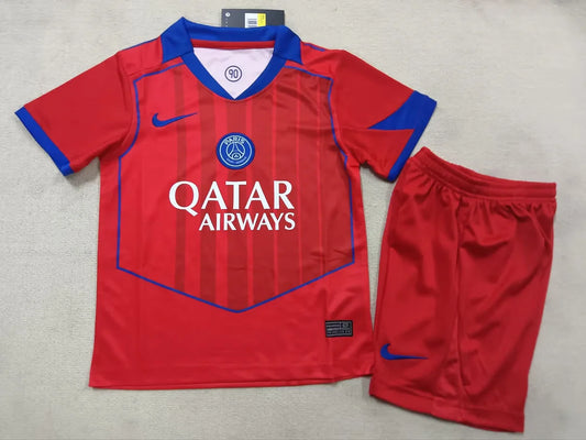 2025/2026 Psg Paris Saint-Germain Third Away Football Shirt 1:1 Kids Size