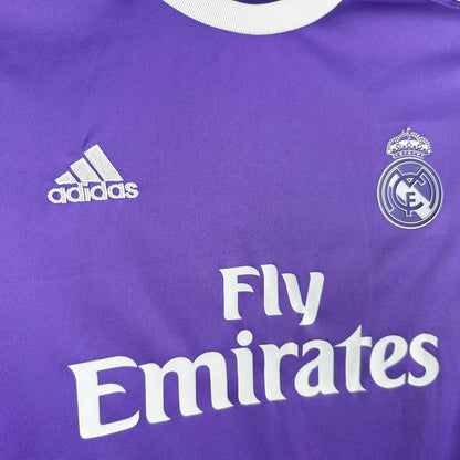 2016/2017 Retro Real Madrid Away Football Shirt 1:1 Kids Size