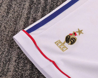 1998 Retro France Home Football Shirt 1:1 Kids Size