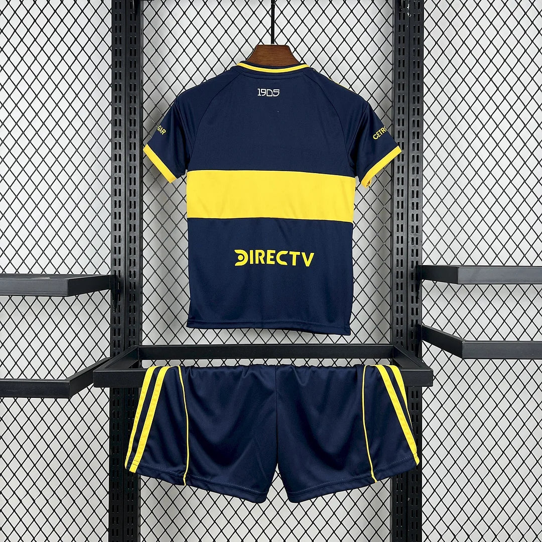 2025/2026 Boca Juniors Home Football Jersey 1:1 Kids Size