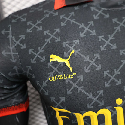 2025/2026 Player Version AC Milan Co-Branded Edition 01 Football Jersey 1:1