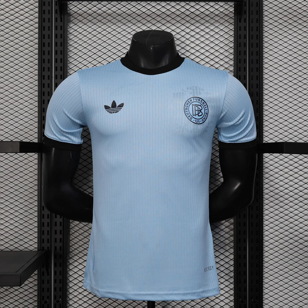 2025/2026 Player Version Germany 125th Anniversary Edition Sky Blue Football Jersey 1:1