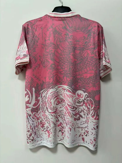 2025/2026 Real Madrid Crew Neck Pink Football Shirt 1:1