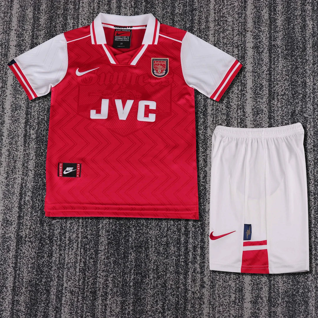 1996-1997 Retro Arsenal Home Football Shirt 1:1 Kids Size