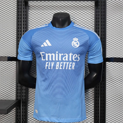 2025/2026 Player Version Real Madrid Special Edition Blue Football Jersey 1:1