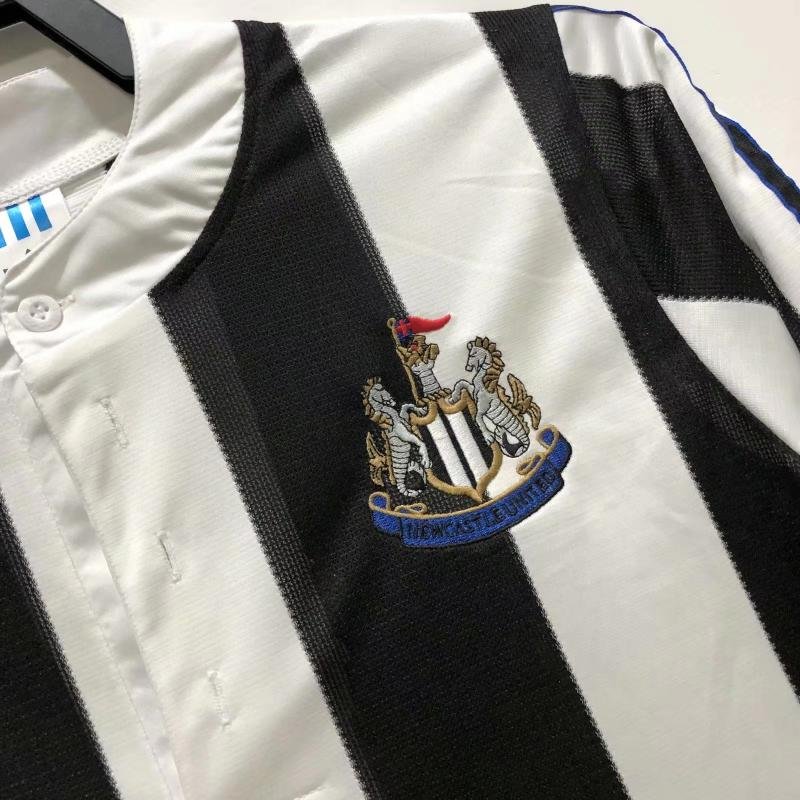 1995/1997 Retro Long Sleeve Newcastle United Home Soccer Jersey 1:1