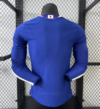 2026 Long Sleeve Player Version Japan Home Football Jersey 1:1