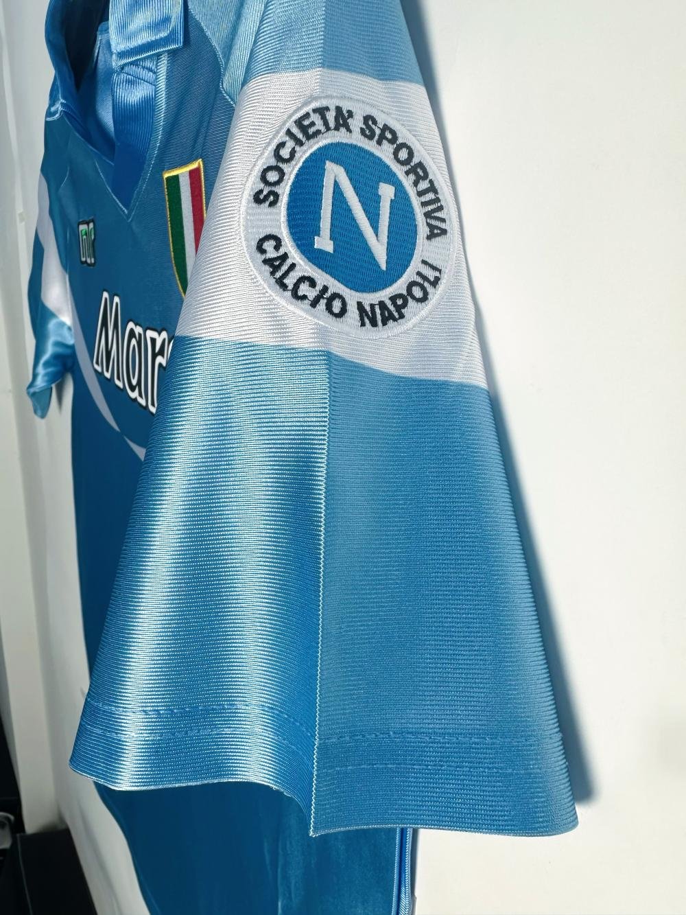 1990-1991 Retro Napoli Home Soccer Jersey 1:1