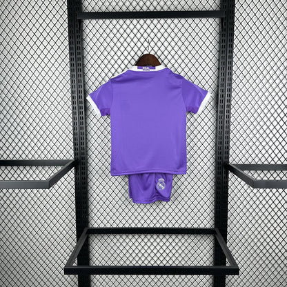 2016/2017 Retro Real Madrid Away Football Shirt 1:1 Kids Size