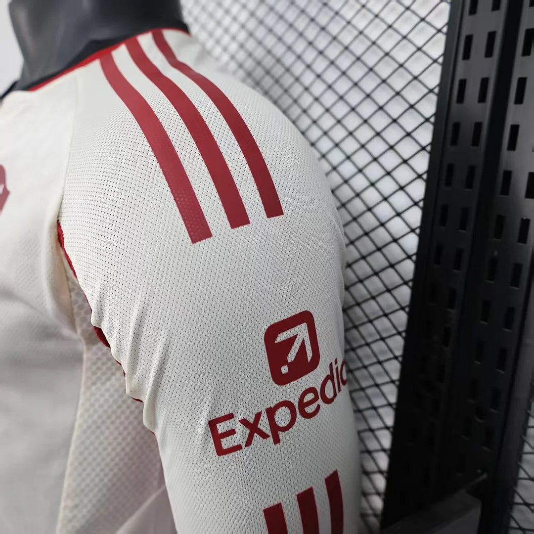 2025/2026 Long Sleeve Player Version Liverpool Away Football Shirt 1:1