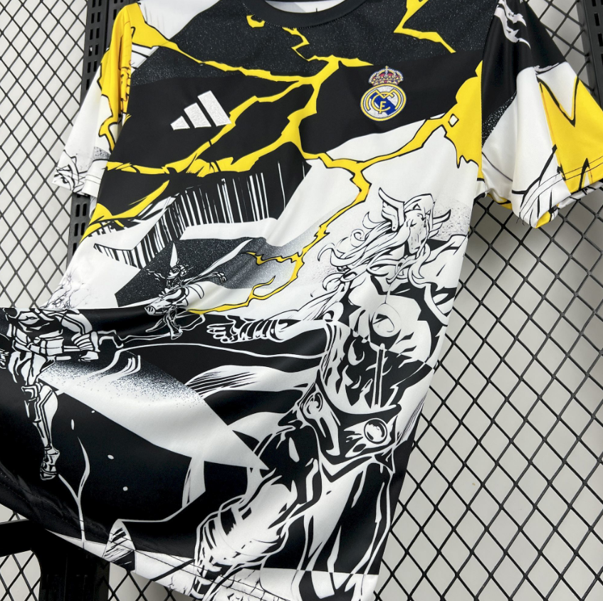 2025/2026 Real Madrid Collaboration With Marvel Football Shirt 1:1