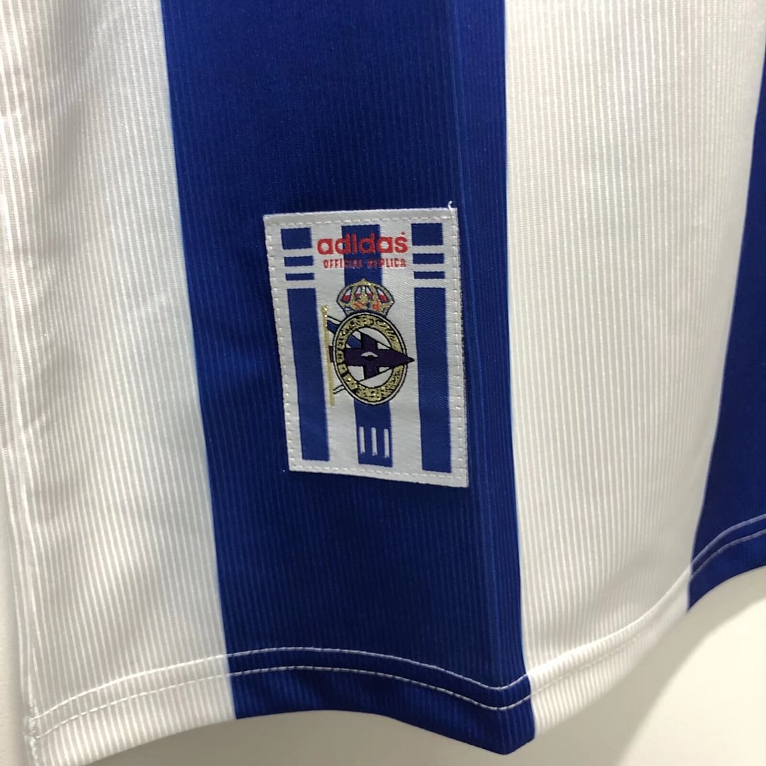 1999-2000 Retro Deportivo Home Football Shirt 1:1
