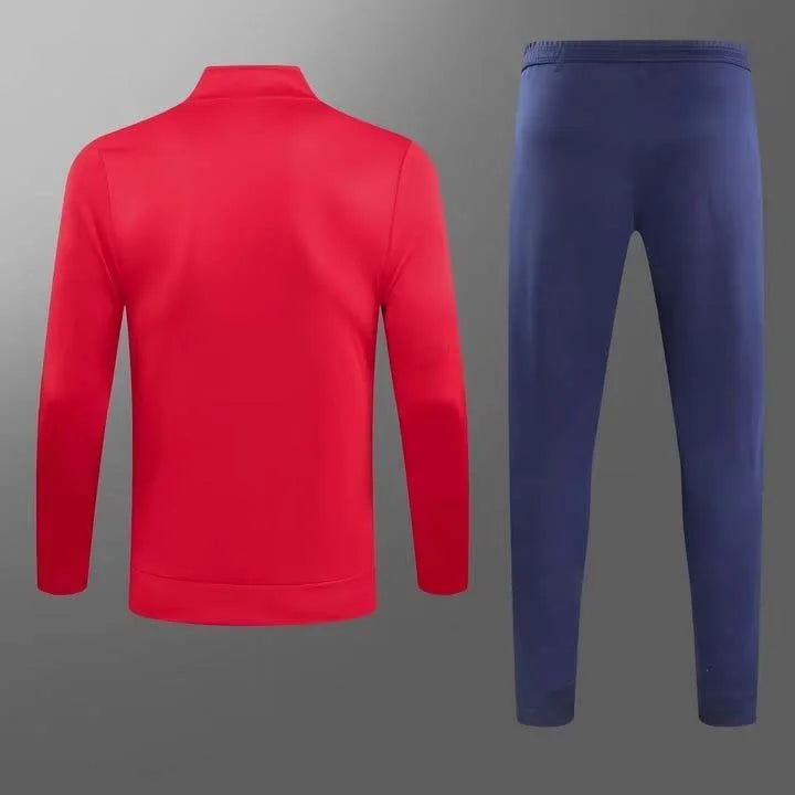 2023/2024 Arsenal Long Zip Jacke Red Football Shirt 1:1 Set