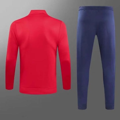 2023/2024 Arsenal Long Zip Jacke Red Football Shirt 1:1 Set