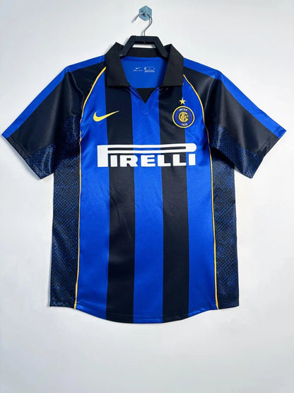 2001/2002 Retro Inter Milan Home Football Jersey 1:1