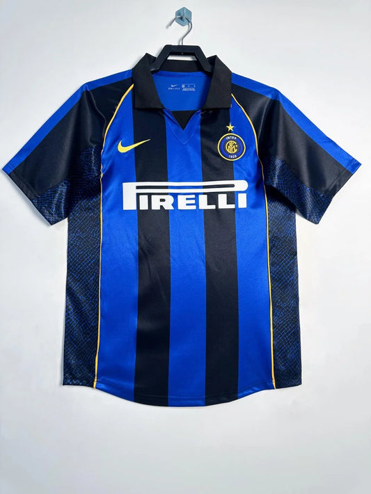 2001/2002 Retro Inter Milan Home Football Jersey 1:1
