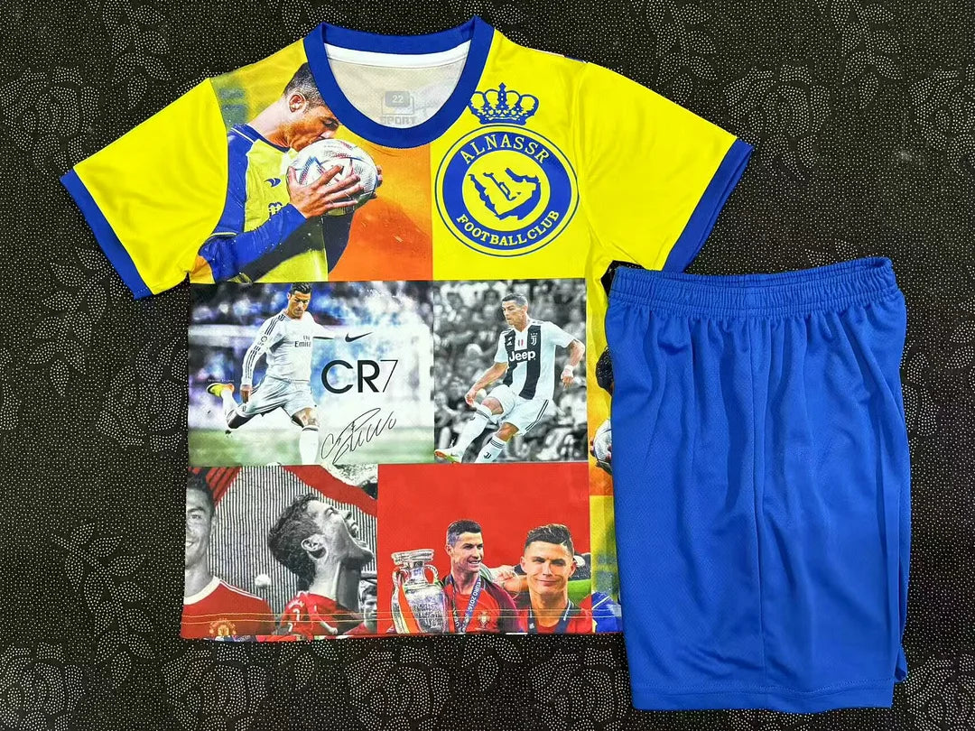 2025/2026 Al-Nassr Ronaldo Special Edition Football Shirt Kids Size 1:1