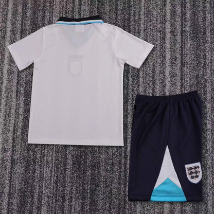 1996 Retro England Home Football Shirt 1:1 Kids Size