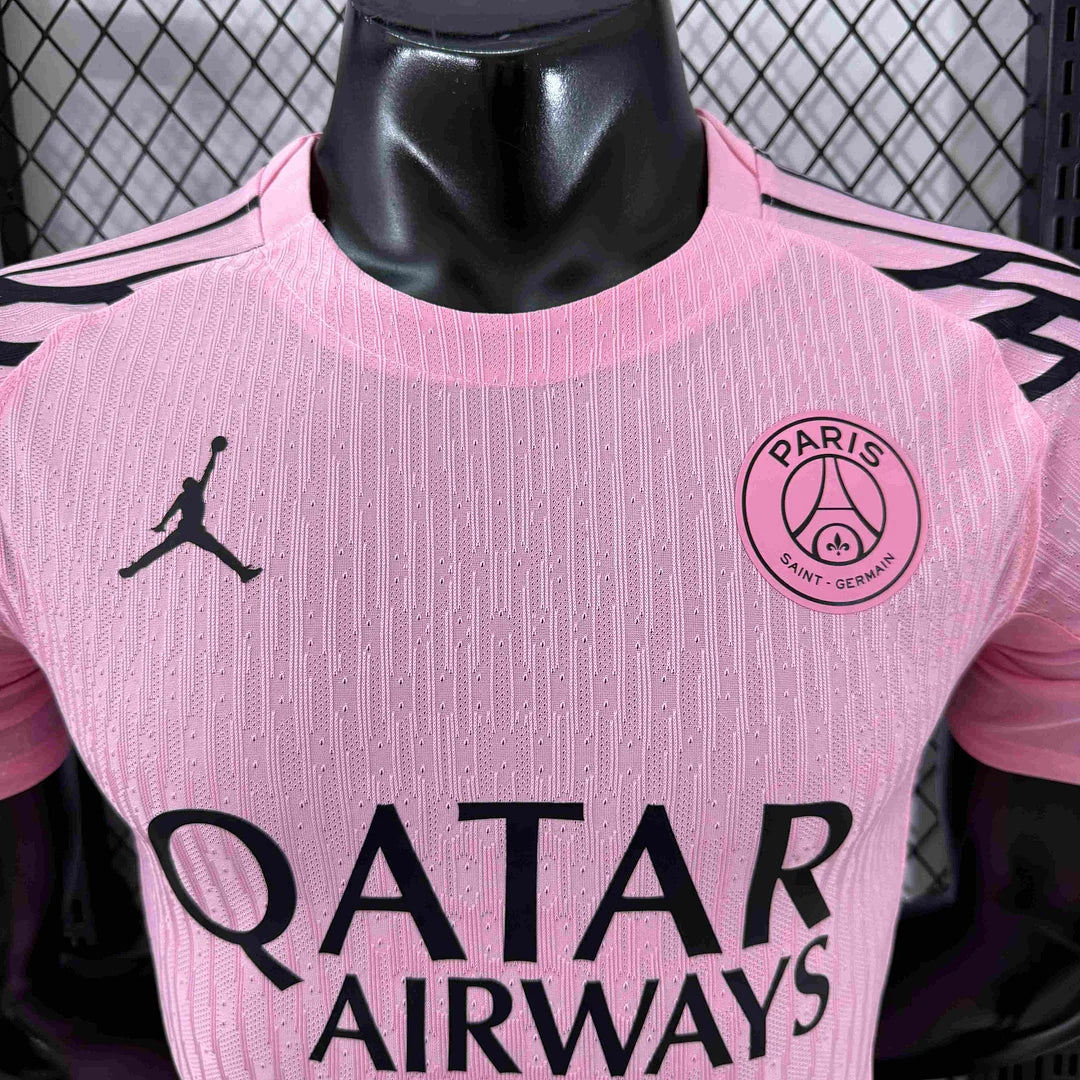 2025/2026 Player Version Paris Saint-Germain Fourth Away pink Football Shirt 1:1