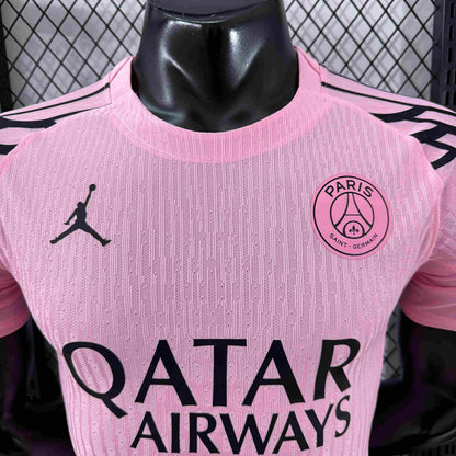 2025/2026 Player Version Paris Saint-Germain Fourth Away pink Football Shirt 1:1