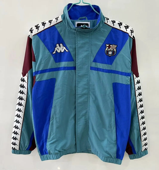 1992/1995 Retro Barcelona Windbreaker Green Jersey 1:1